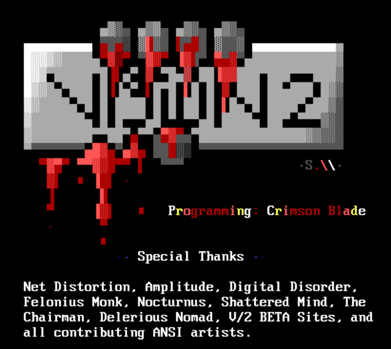 ViSiON/2 Credits